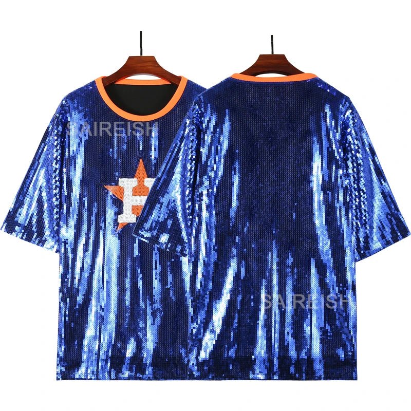 Shimmering Blue Star Sequin Dress for Stunning Style.