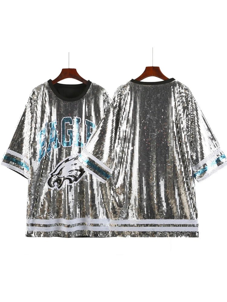 Shimmering Blue Star Sequin Dress for Stunning Style.