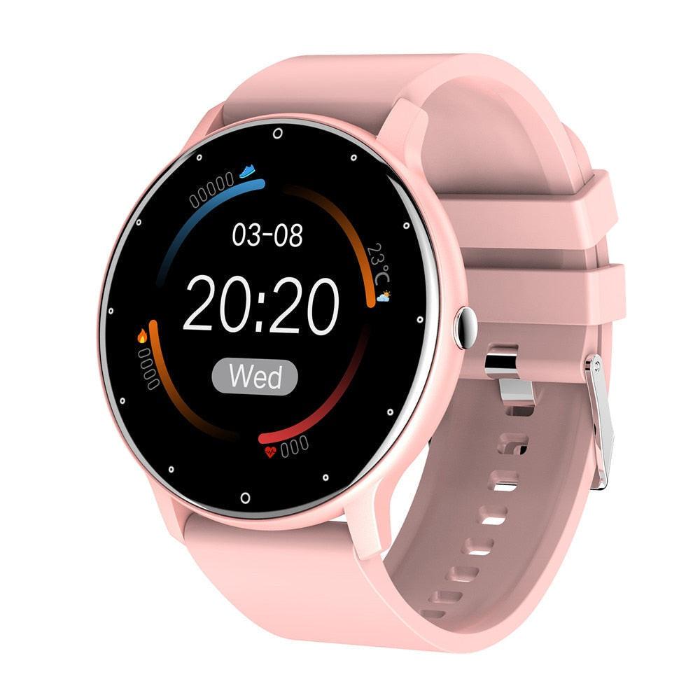 t111 2022 ZL02 Men Women Smartwatch Bluetooth Waterproof Heart Rate Fitness Tracker Smart Watch Bracelet for iPhone And Android dev2-aff.