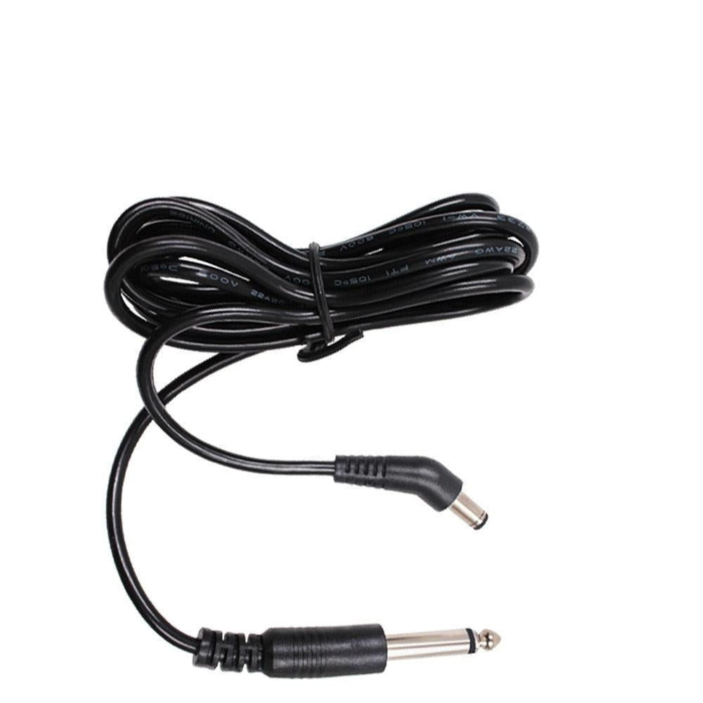 Hot Tattoo Clip Cord Soft Power Cable 6.5mm Connection DC For Tattoo Machine/Gun Supply Accessory.