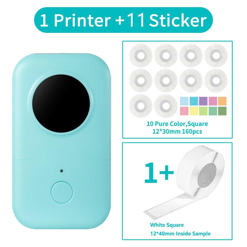 Phememo D30 Label Printer For Women Men Student Elder Thermal Printing for Home Office School 15mm Stickers Thermal Labels.