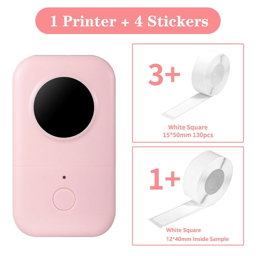 Phememo D30 Label Printer For Women Men Student Elder Thermal Printing for Home Office School 15mm Stickers Thermal Labels.
