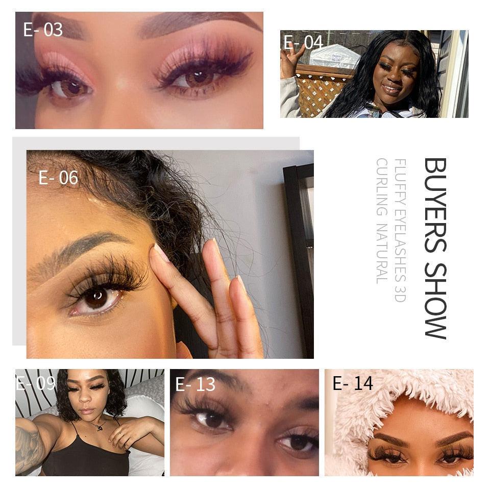 Mink Lashes Wholesale 5/10/30 25mm Lashes Dramatic Fluffy Long Lashes in Bulk Makeup Lashes Mink 25mm Wholesale Mink Eyelashes.
