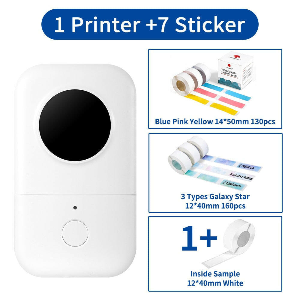 Phememo D30 Label Printer For Women Men Student Elder Thermal Printing for Home Office School 15mm Stickers Thermal Labels.