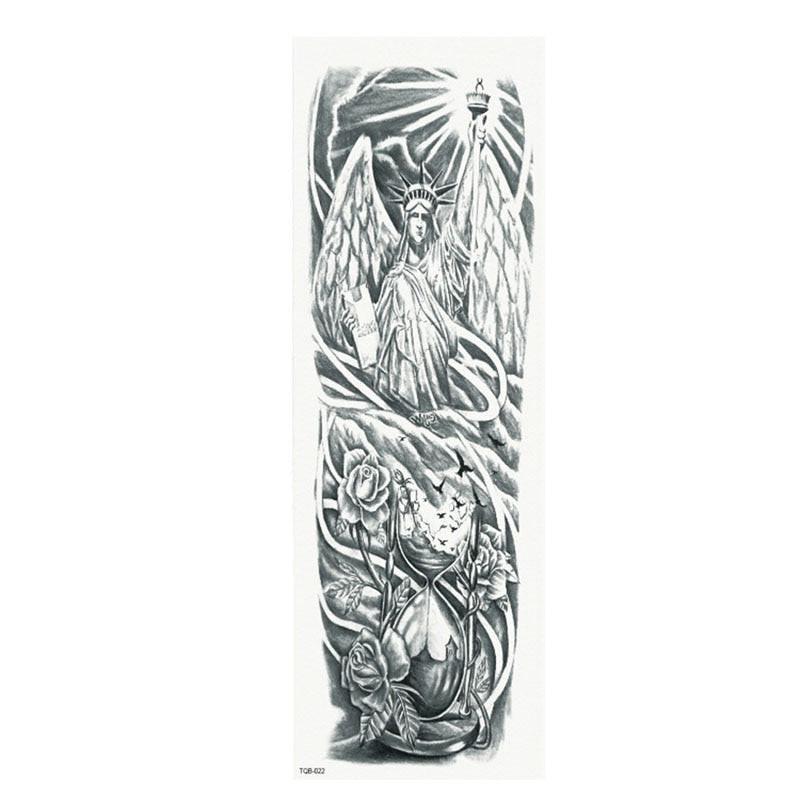 Waterproof Temporary Tattoo Full Arm Temporary Tattoo Body Stickers for Man Women Dropshipping