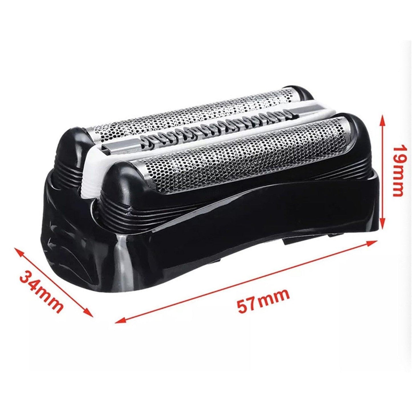 For Braun Series 3 Electric Shaver Head Replacement 300S, 301S, 310S, 320S, 330S, 340S, 360S, 380S, 3000S, 3010S, 3020S, 3030S.