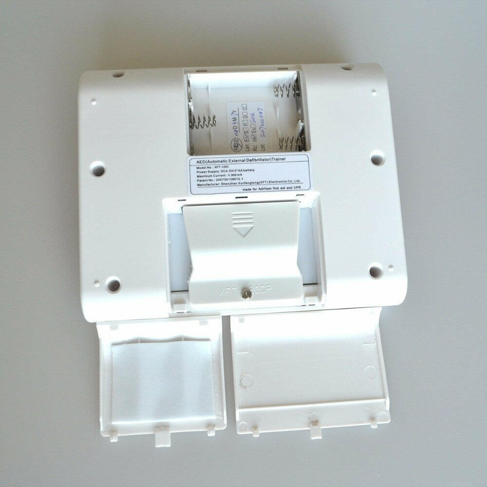 t111 New XFT-120C Automatic External Defibrillator Simulator Trainer AED First Aid CPR Trainer With Electrode Pads In English&Russian dev2-aff.