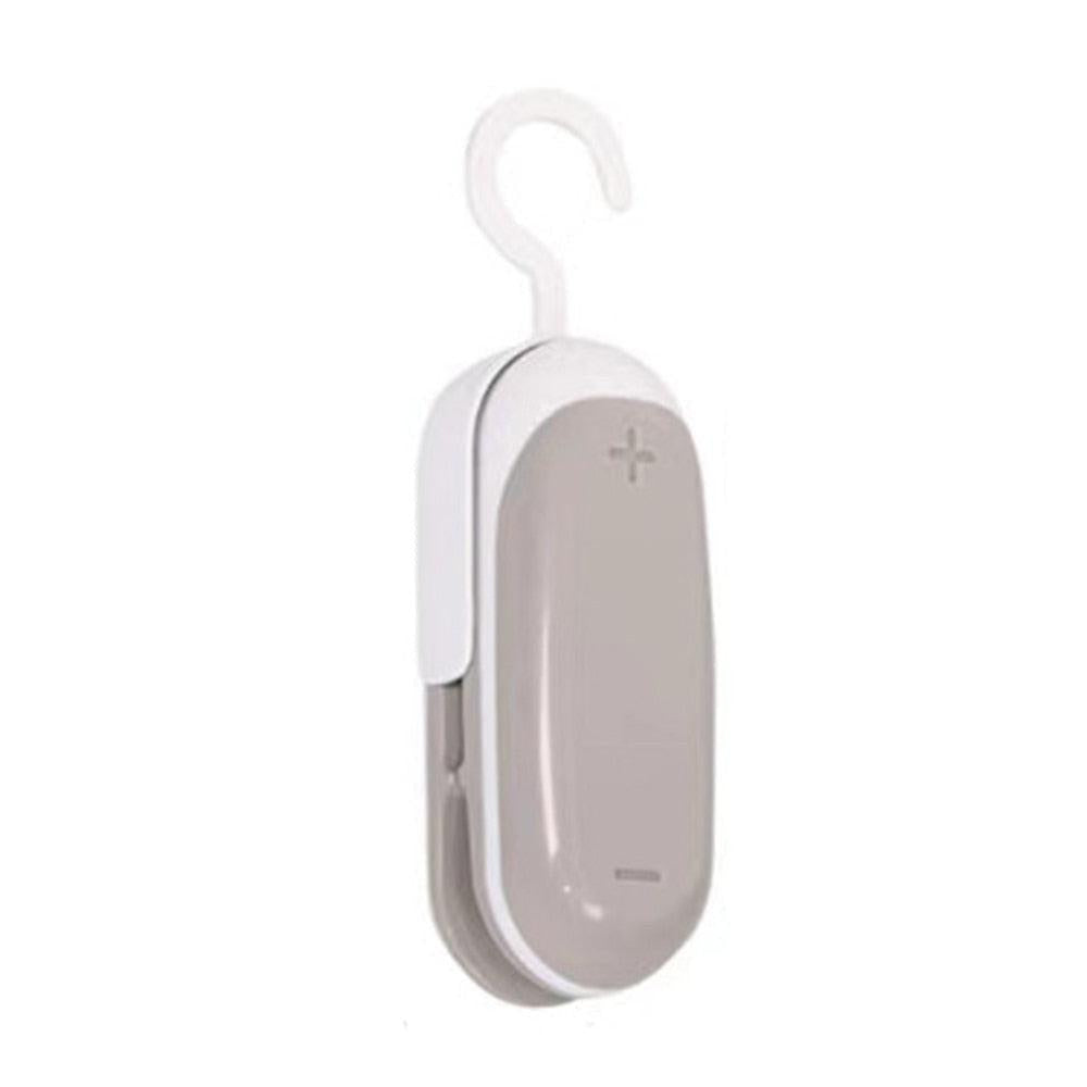 Mini Heat Bag Sealing Machine Package Sealer Bags Thermal Plastic Food Bag Closure Portable Sealer Packing Kitchen Accessories.