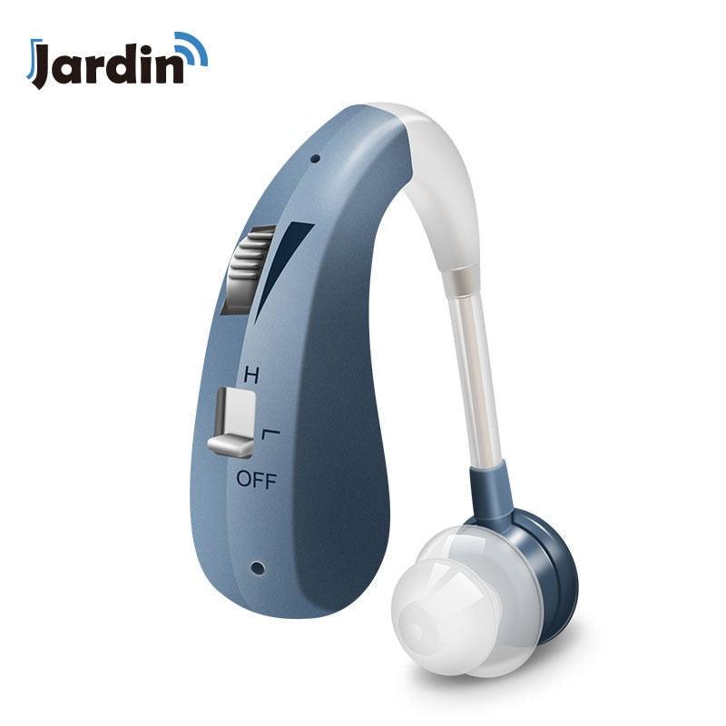 202S Hearing Aid Rechargeable Digital Sound Amplifier Air Conduction Wireless Headphones for Deaf Elderly Ear Care Hearing Aids.