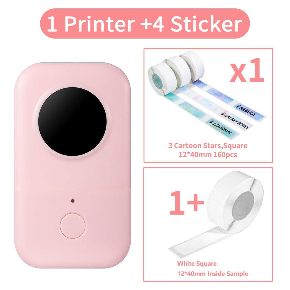 Phememo D30 Label Printer For Women Men Student Elder Thermal Printing for Home Office School 15mm Stickers Thermal Labels.