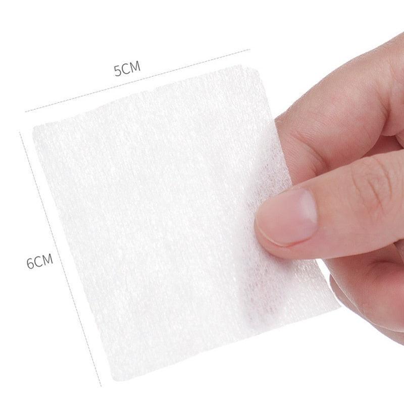 1000Pcs Makeup Cotton Disposal Face Towel Cotton Pads Seal Makeup Remover Wipes Disposable Face Towel Manicure Wipe.