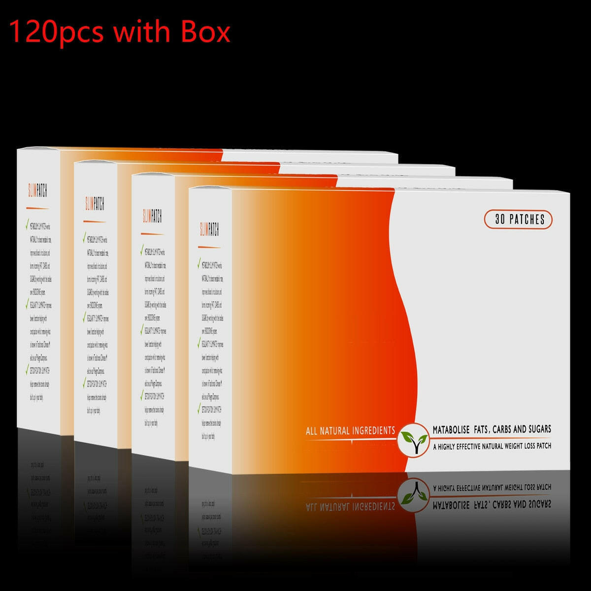 30Pcs/Box Weight Loss Slim Patch Fat Burning Slimming Products Body Belly Waist Losing Weight Cellulite Fat Burner Sticker best_seller.