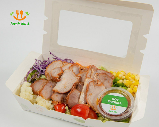 Salad Thịt Xá Xíu