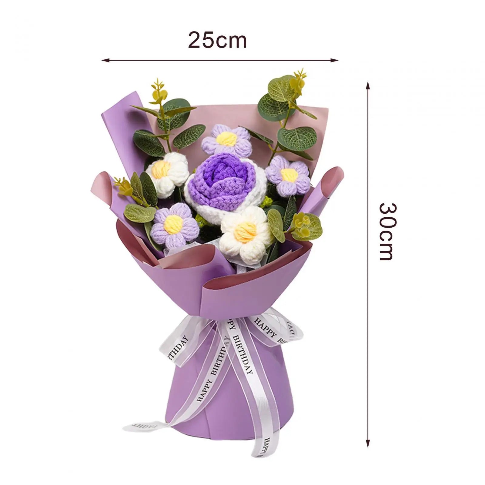 Handmade Crochet Flower Bouquet – Timeless Gift.