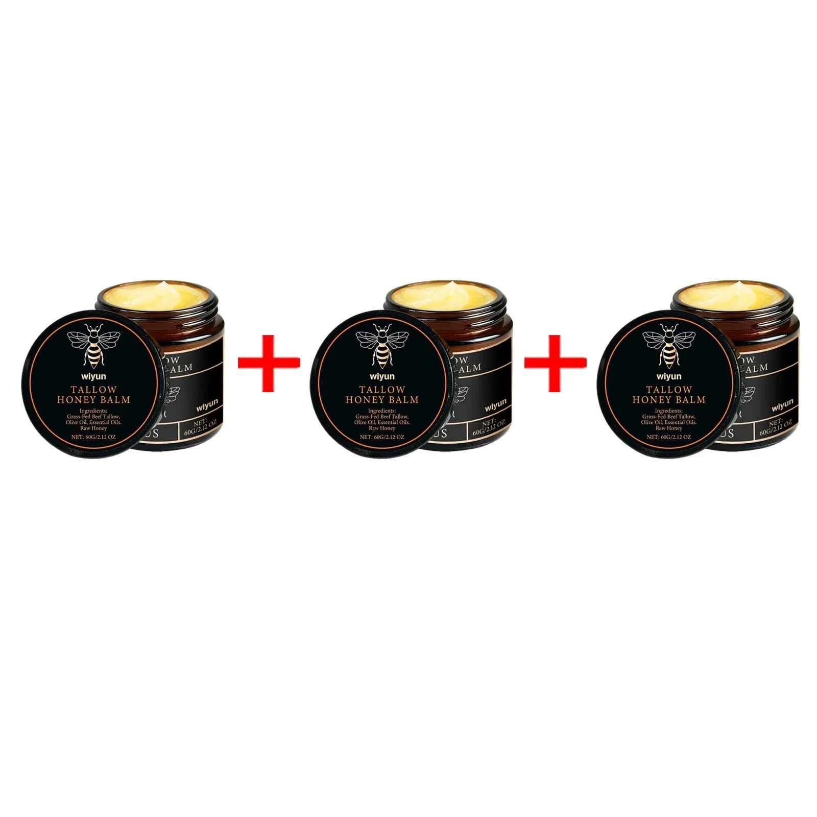 Tallow Honey Balm Deep Hydrating Relieve Dryness Lightening Body Lotion Tighten Fine Lines Shrink Pores Lift Collagen Face Cream.