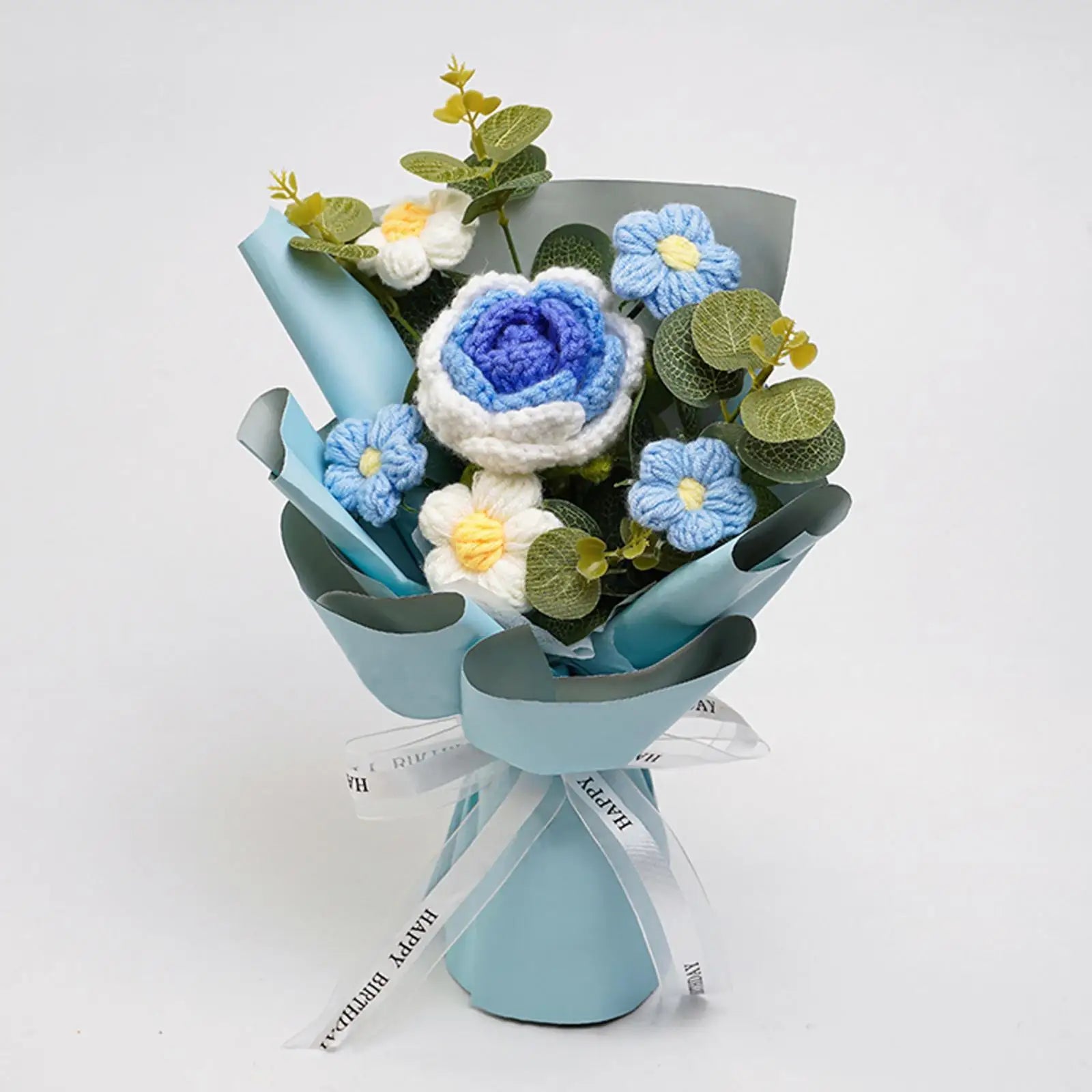 Handmade Crochet Flower Bouquet – Timeless Gift.