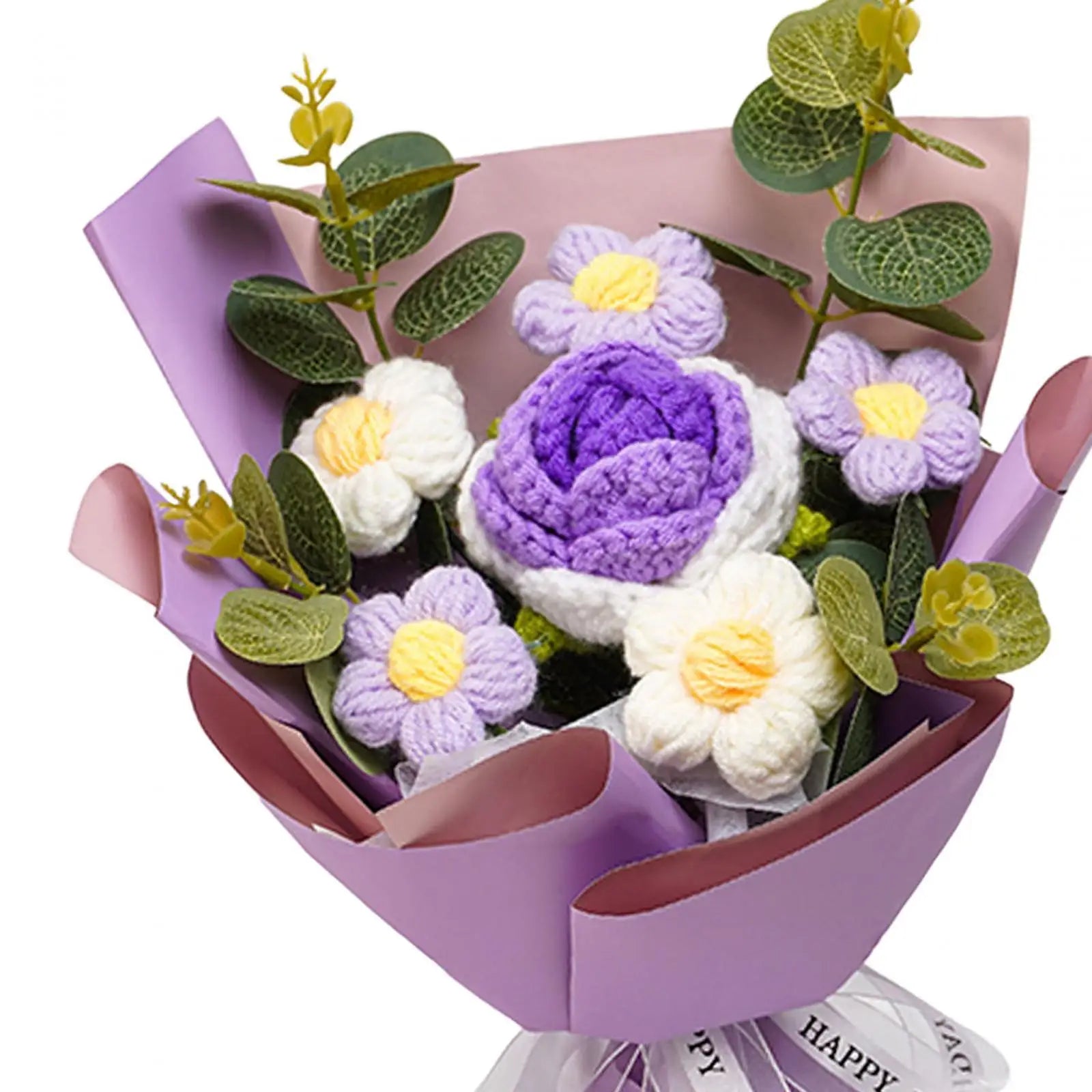 Handmade Crochet Flower Bouquet – Timeless Gift.
