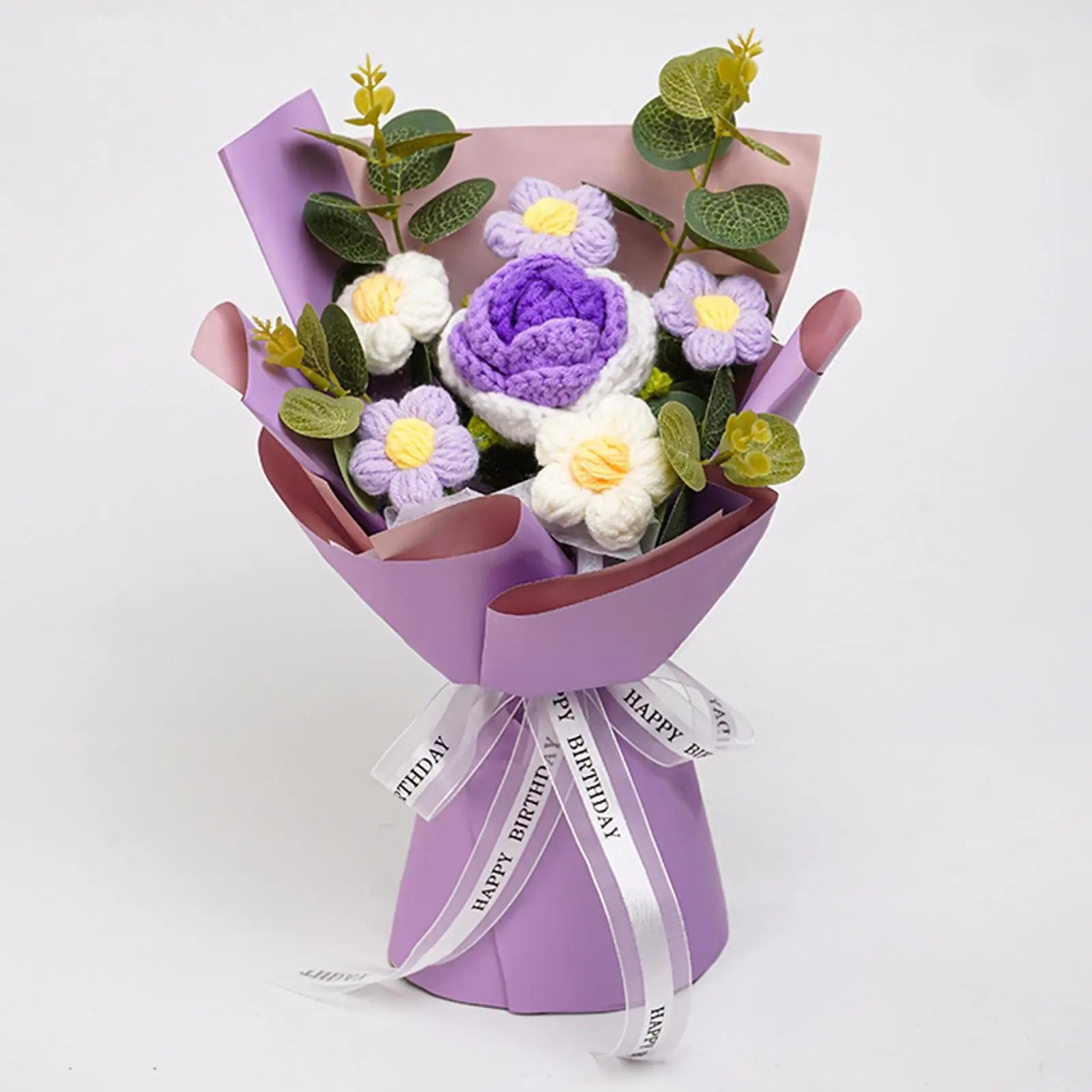Handmade Crochet Flower Bouquet – Timeless Gift.