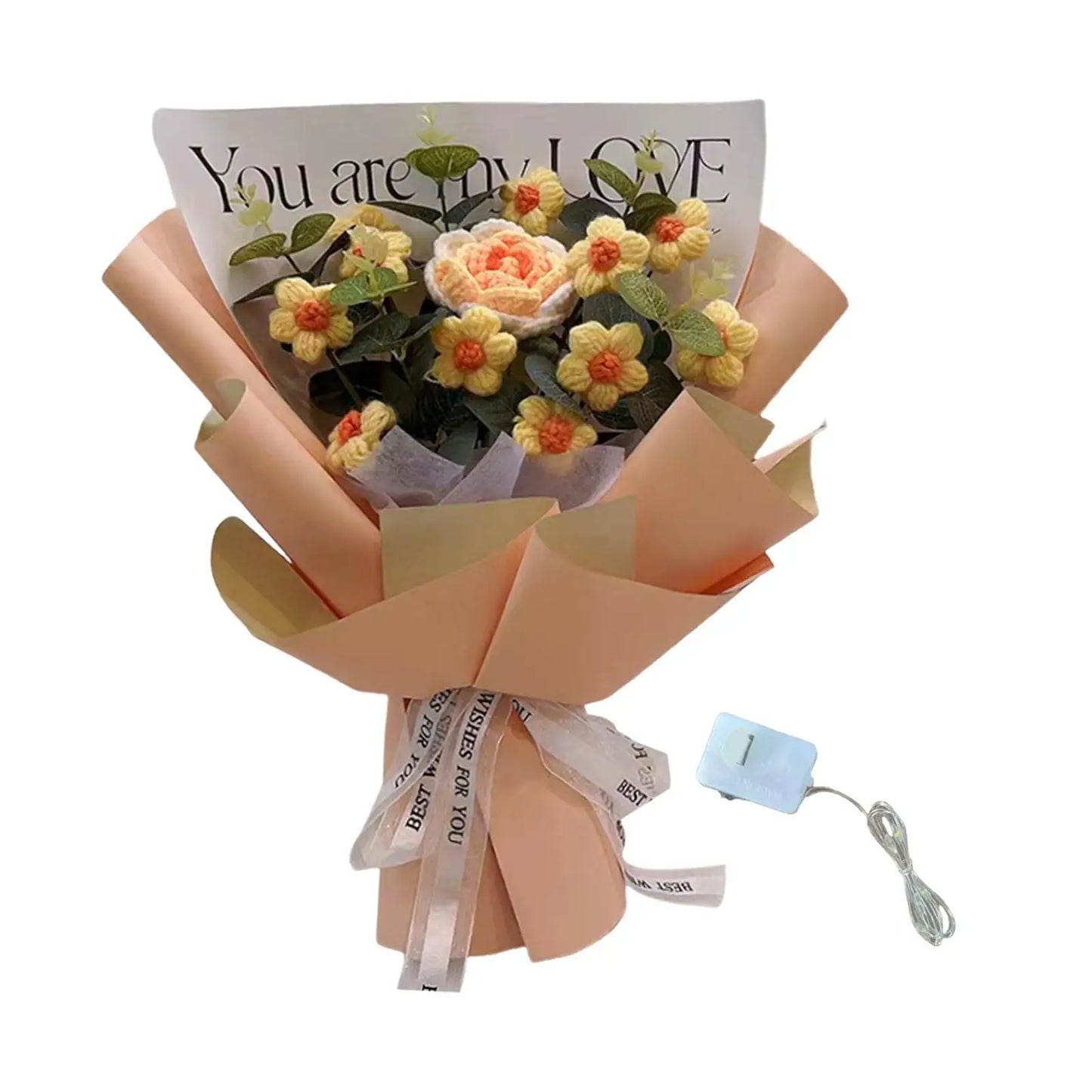 Handmade Crochet Flower Bouquet – Timeless Gift.