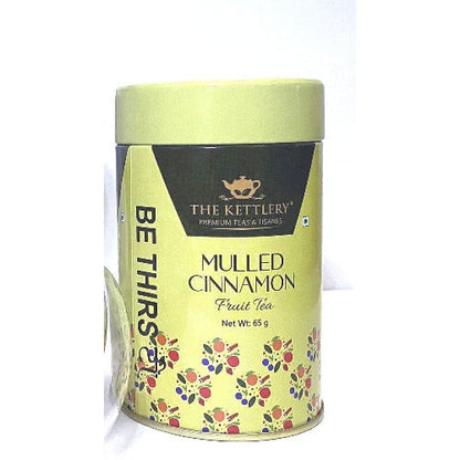 Mulled Cinnamon Herbal Fruit Tea in Tin.