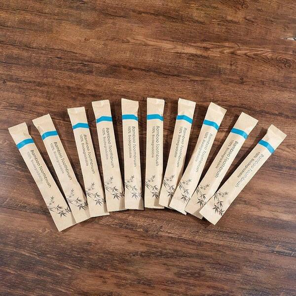 wtf 10 Piece soft bristles bamboo toothbrush eco friendly vegan tooth brush escova de dente cepillo de dientes bambu brosse a dent.