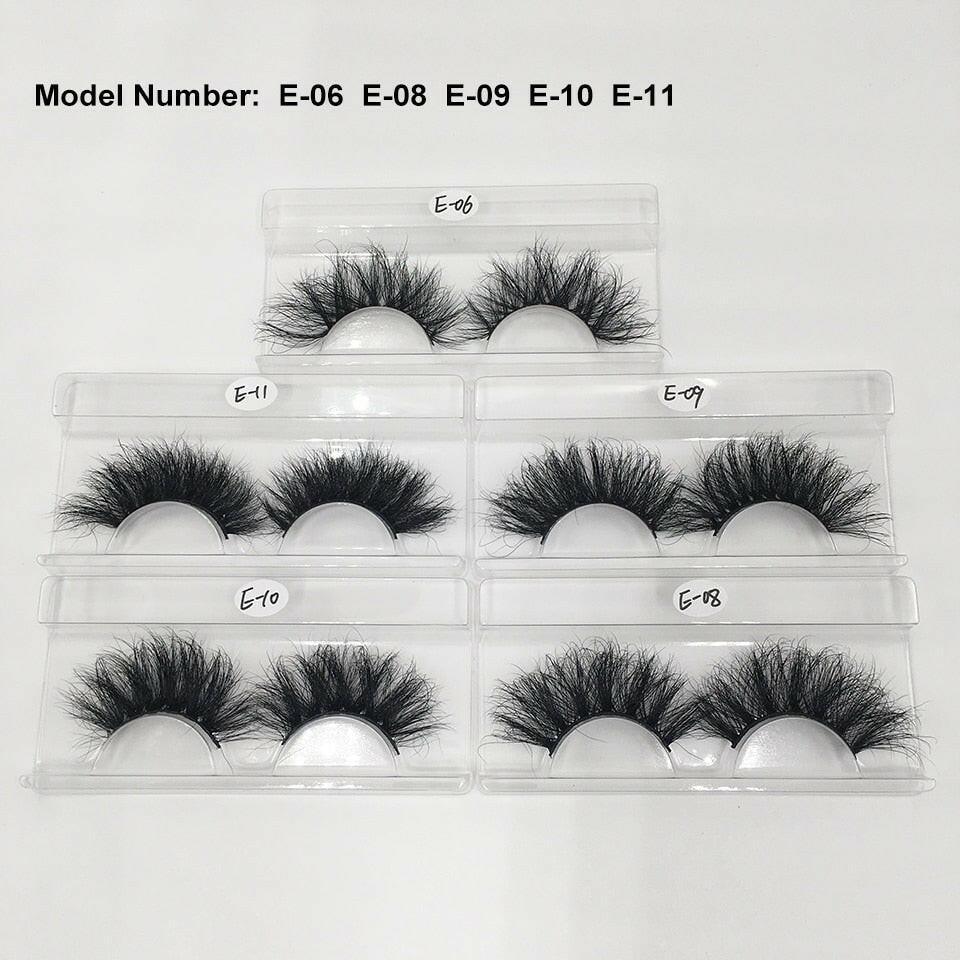 wtf Mink Lashes Wholesale 5/10/30 25mm Lashes Dramatic Fluffy Long Lashes in Bulk Makeup Lashes Mink 25mm Wholesale Mink Eyelashes.