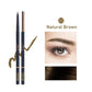 QIBEST EyeBrow Pencil Cosmetics Makeup Tint Natural Long Lasting Eyebrow Pen Waterproof Ultra Fine 1.5mm Eye brow Makeup Beauty.