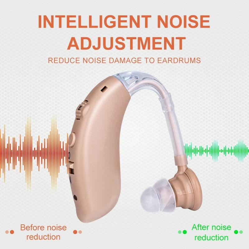 wtf Hearing Aid Rechargeable Device Digital Ear Aids Foundation For The Elderly Deafness Audifonos Sound Amplifier Headphone Support.