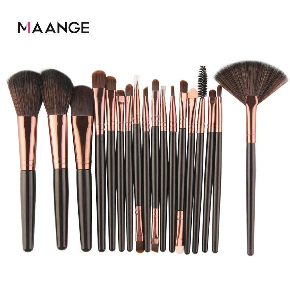 3333b MAANGE 25/18 Pcs Professional Makeup Brush Set Beauty Foundation Powder Blush Eyeshadow Blending Eyelash Concealer Make Up Kits.