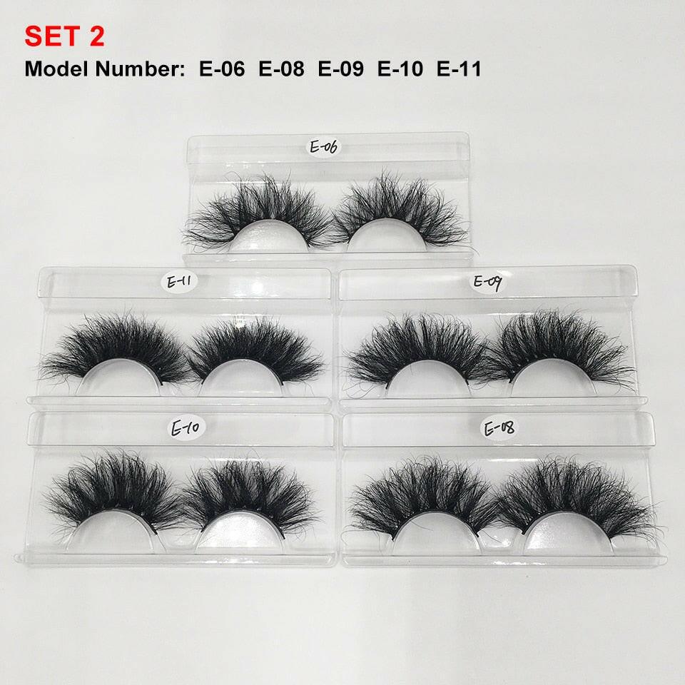 wtf Mink Lashes Wholesale 5/10/30 25mm Lashes Dramatic Fluffy Long Lashes in Bulk Makeup Lashes Mink 25mm Wholesale Mink Eyelashes.