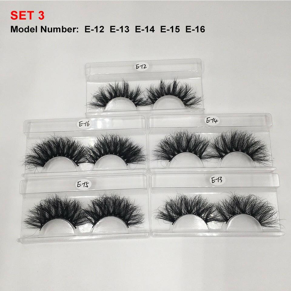 wtf Mink Lashes Wholesale 5/10/30 25mm Lashes Dramatic Fluffy Long Lashes in Bulk Makeup Lashes Mink 25mm Wholesale Mink Eyelashes.