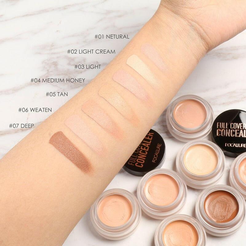 wtf Focallure Palette Contouring Professional Cream Concealer Contour 7 Color Cream Corrector Maquillaje.