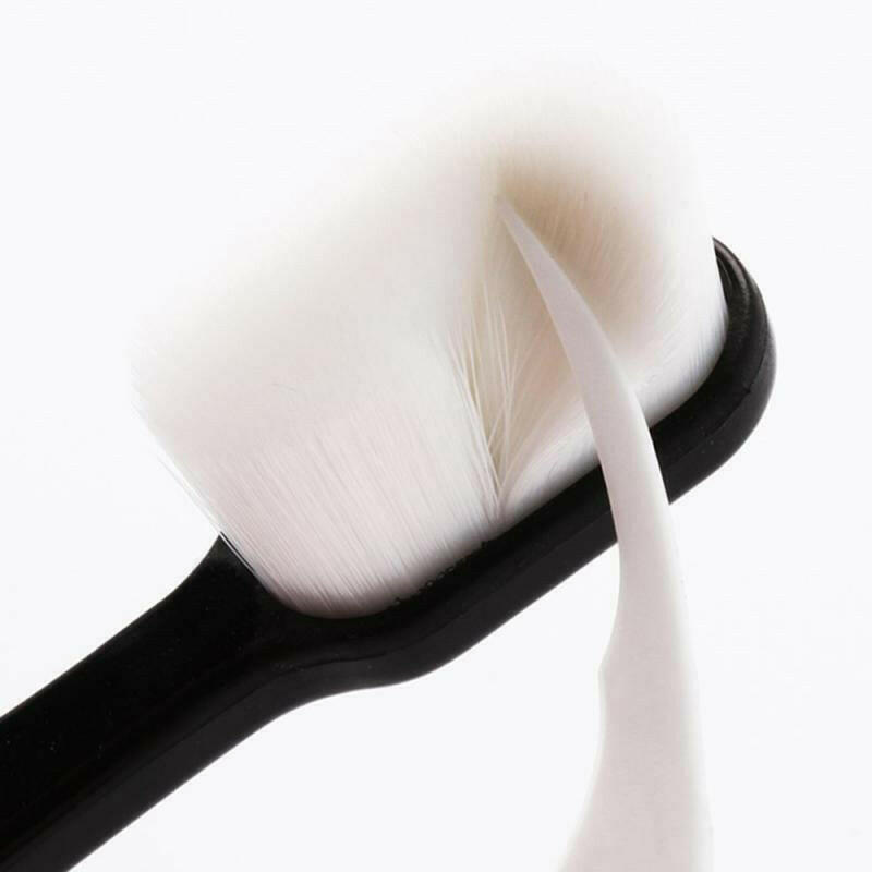 wtf 1PC Ultra-thin Super Soft Toothbrush Portable Eco-friendly Travel Outdoor Use Teeth Care Brush Oral Cleaning Oral Care Tools.