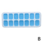 14 Grids Silicone Ice Cube Tray Mold With Clear Cover Popsicle Kichen Summer Mould Fruit Maker Home Freezer Accessories Cub.