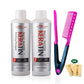 120ml MMK Keratin Treatment For Hair Coconut Oil Straightening Without Formalin Hair Treatment Set+Free Red Comb.