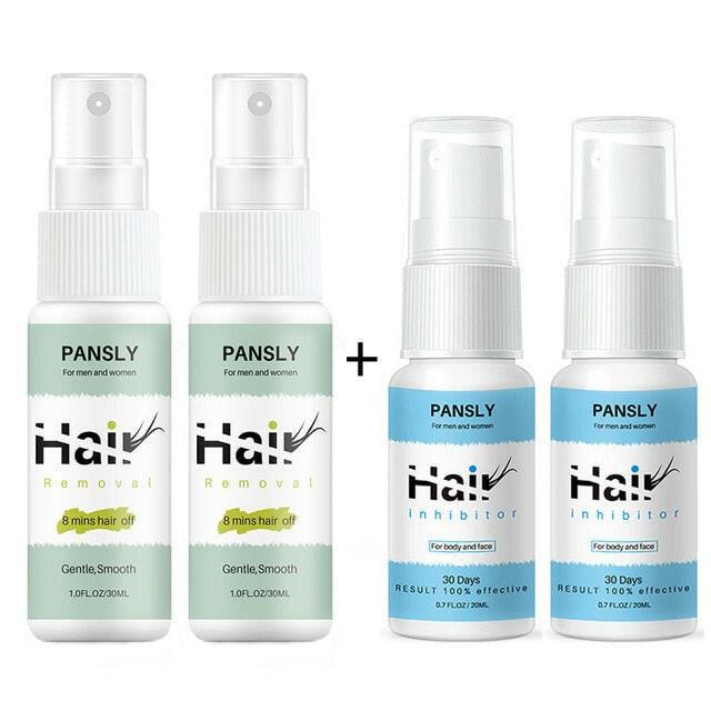 wtf Pansly Dropshipping Hair Growth Inhibitor Beard Bikini Intimate Face Legs Body Armpit Facial Removal Painless Stop  Spray.