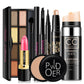 New Women Brand Makeup Set,Fashion Cosmetics Kit,Anti-wrinkle BB Cream,WaterProof Roll Mascara,Magic Eyeliner,Charming Lipstick.