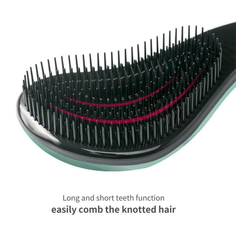 wtf New TT Hair Brush Women,Designed Anti-static Detangler Hot Comb,Haircare Scalp,Reduce Hairloss,Styling Tool,Barber Accessories.