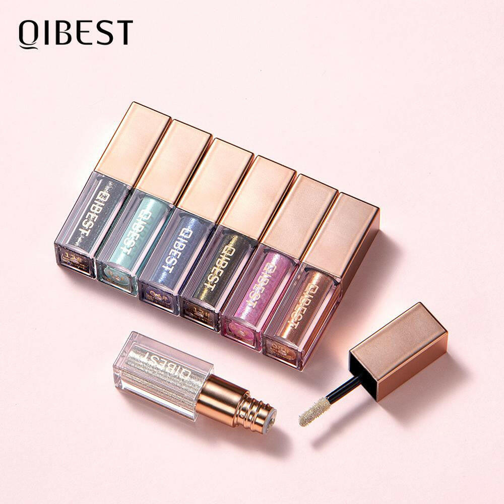 wtf QIBEST 15 Colors Eyeshadow Stick Shining Makeup Glitter Pigment Waterproof Eye Shadow Stick Smoky Liquid Eye Shadow Cosmetics.