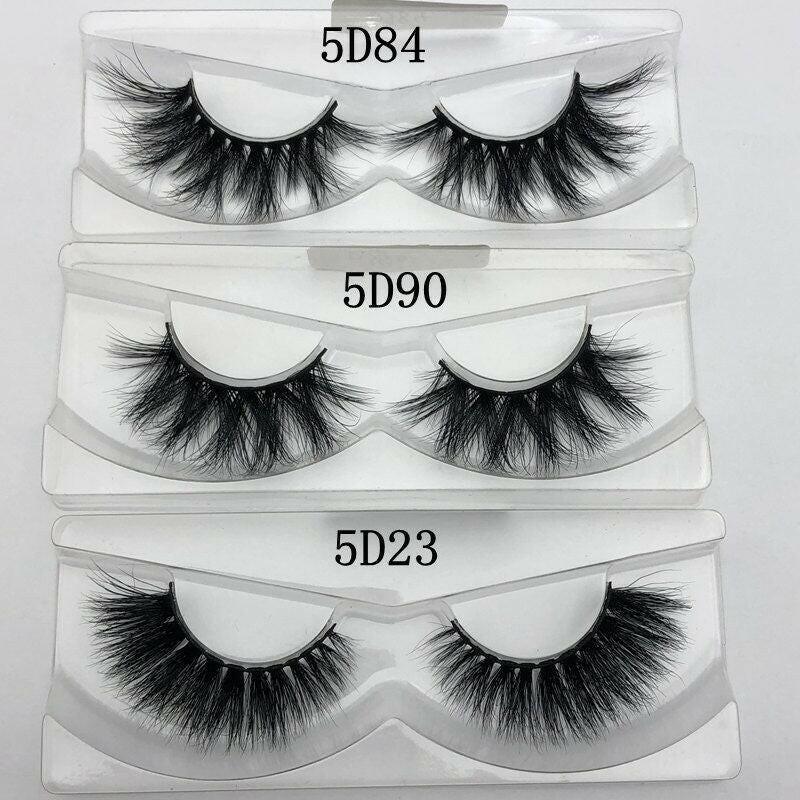 2222 Wholesale 30 pairs no box Mikiwi Eyelashes 3D Mink Lashes Handmade Dramatic Lashes 32 styles cruelty free mink lashes.