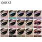 QIBEST 15 Colors Eyeshadow Stick Shining Makeup Glitter Pigment Waterproof Eye Shadow Stick Smoky Liquid Eye Shadow Cosmetics.