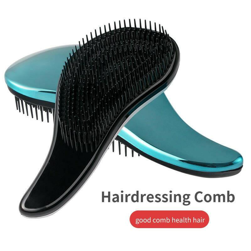 wtf New TT Hair Brush Women,Designed Anti-static Detangler Hot Comb,Haircare Scalp,Reduce Hairloss,Styling Tool,Barber Accessories.