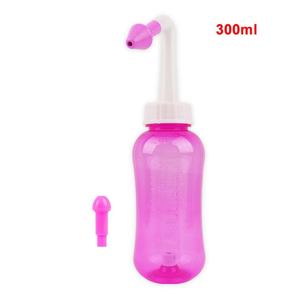 wtf 1set 300ML Nasal irrigator Nasal Rinse Bottle Nasal Wash Cleaner Nose Protector Avoid Allergic Rhinitis Adults Children Neti Pot.