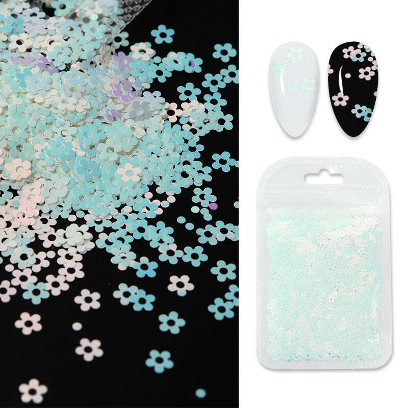 3333b Holographic Red Butterfly Nail Art Glitter Sequins 3D Laser Sheet Manicure Charm Parts For Nail Design Decoration Accessories.