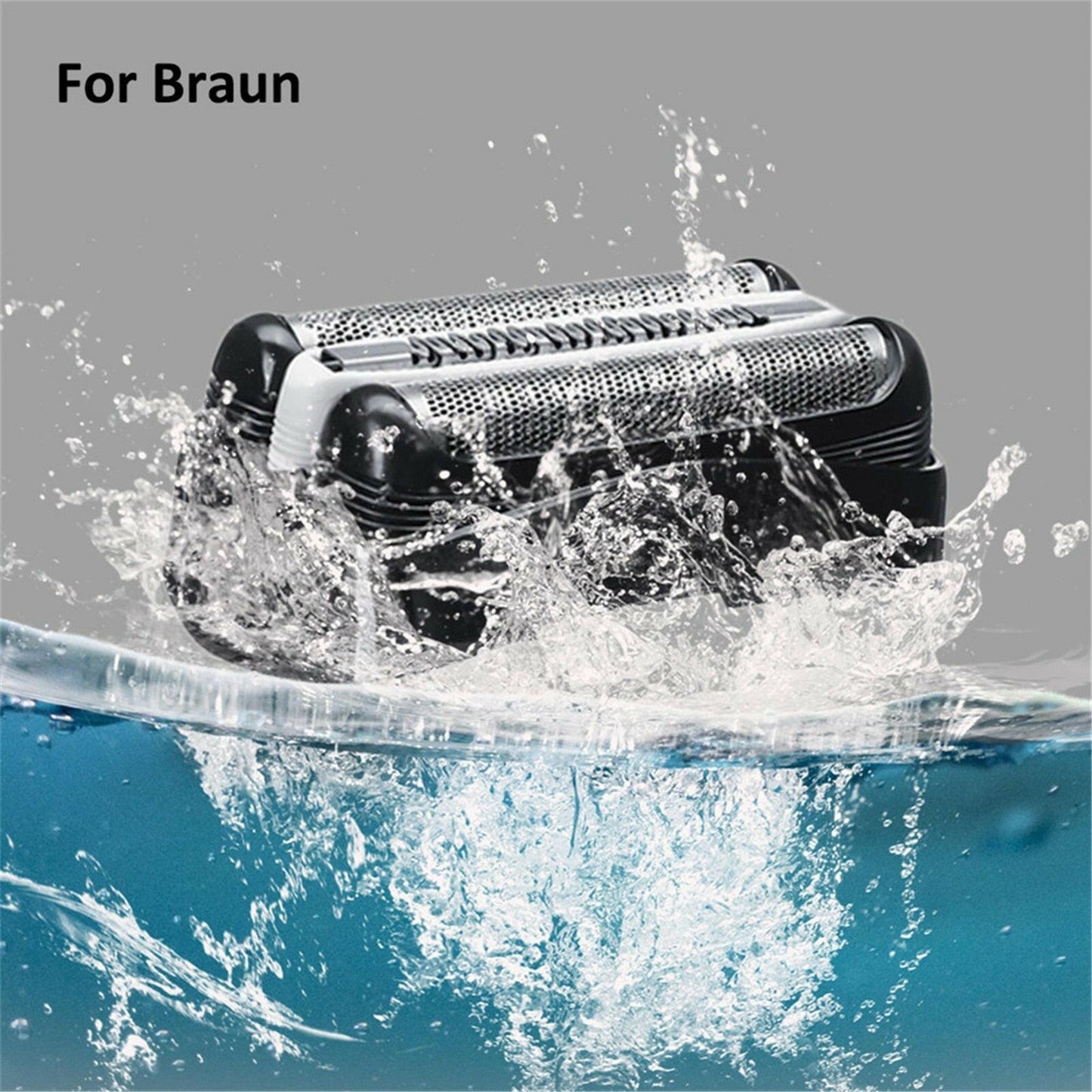 wtf For Braun Series 3 Electric Shaver Head Replacement 300S, 301S, 310S, 320S, 330S, 340S, 360S, 380S, 3000S, 3010S, 3020S, 3030S.