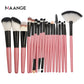 MAANGE 25/18 Pcs Professional Makeup Brush Set Beauty Foundation Powder Blush Eyeshadow Blending Eyelash Concealer Make Up Kits.