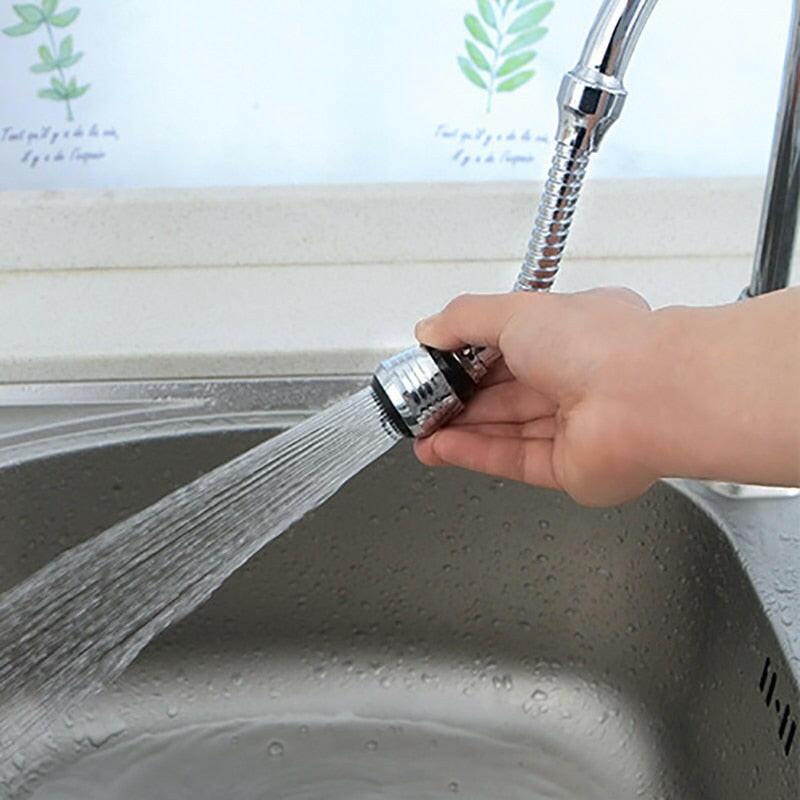 wtf Kitchen Gadgets 2 Modes 360 Rotatable Bubbler High Pressure Faucet Extender Water Saving Bathroom Kitchen Accessories Supplies.