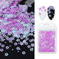 Holographic Red Butterfly Nail Art Glitter Sequins 3D Laser Sheet Manicure Charm Parts For Nail Design Decoration Accessories.