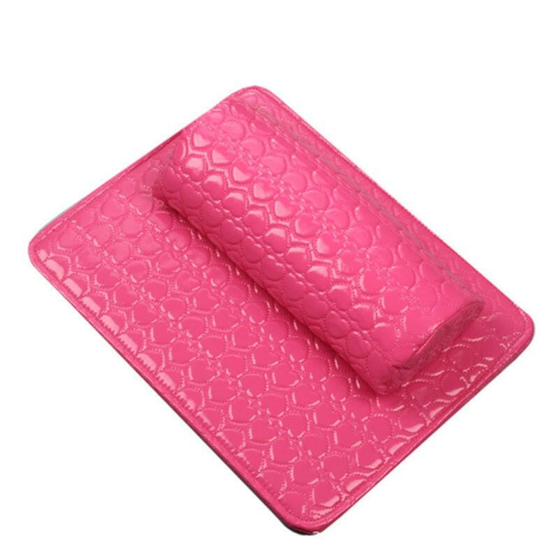 wtf Professional Hand Cushion Holder Soft PU Leather Sponge Arm Rest Nail Pillow Manicure Art Beauty Nail Mat Pad.