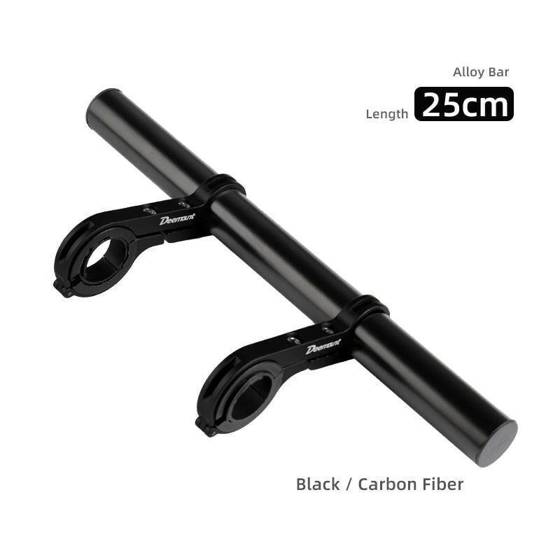 3333b 10/20/25/30cm Bicycle Handlebar Extended Bracket Bike Headlight Mount Bar Computer Holder Lamp Support Rack Alloy Fiber Stand.